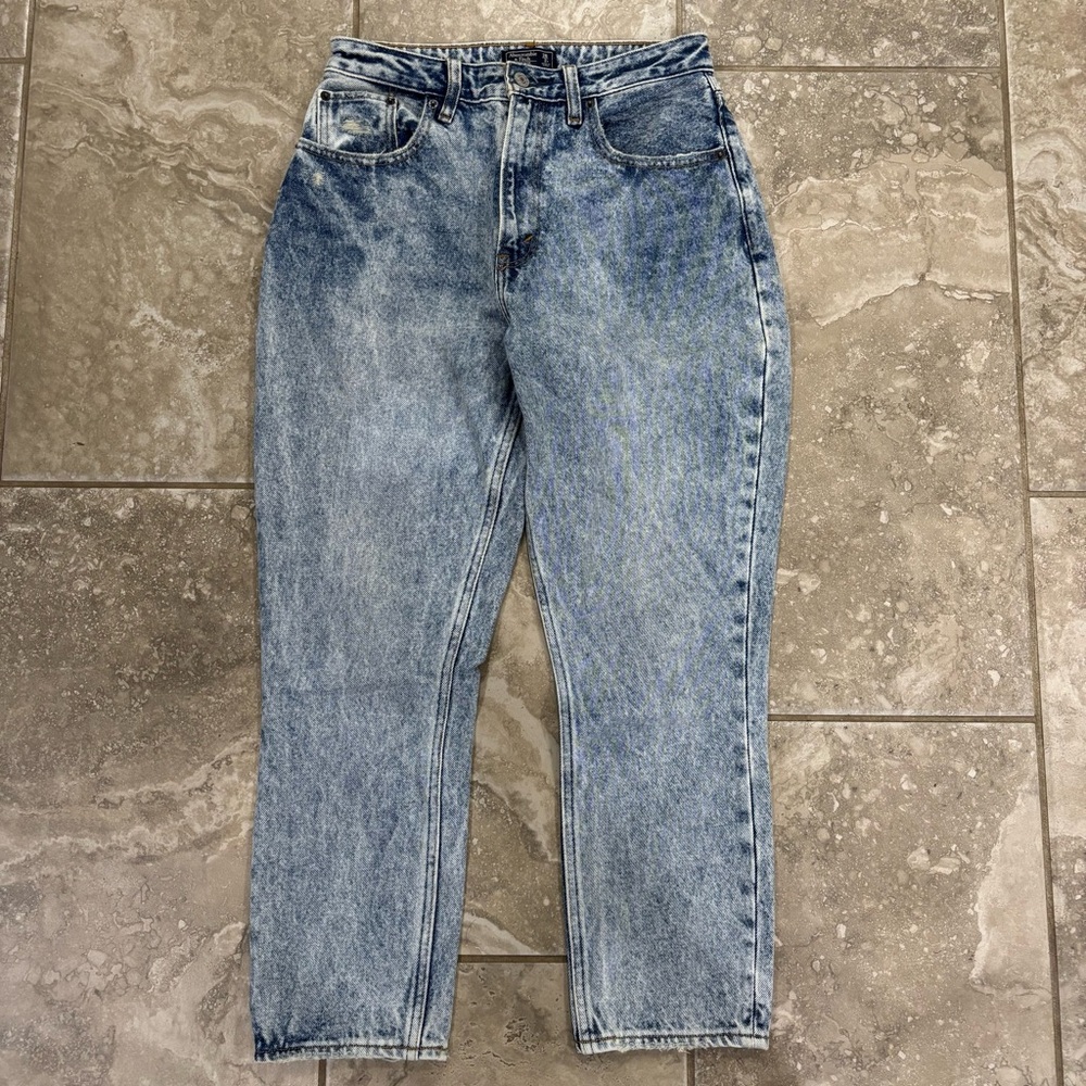 Abercrombie‎ & Fitch Women’s High Rise Mom Jean Curve Love sz 26s